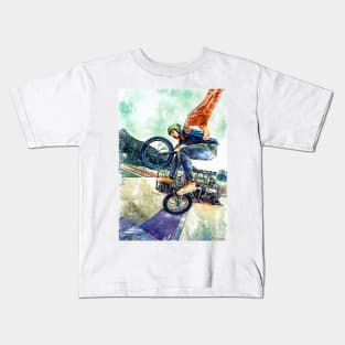 BMX For Life Extreme. For BMX lovers. Kids T-Shirt